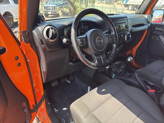 used 2012 Jeep Wrangler Unlimited car, priced at $14,995