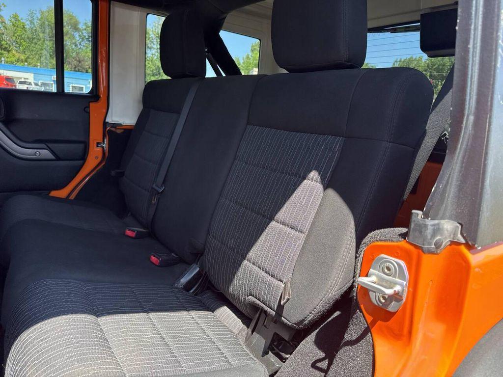 used 2012 Jeep Wrangler Unlimited car, priced at $14,995