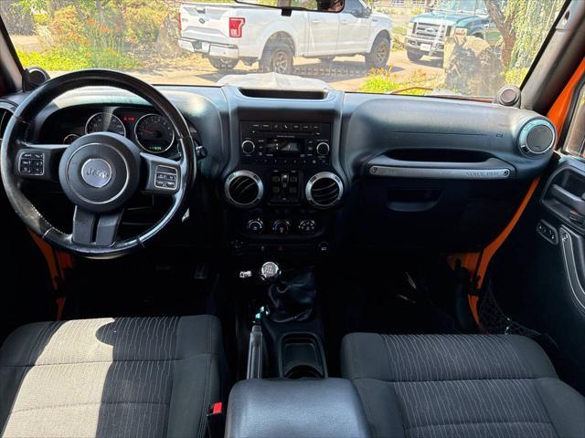 used 2012 Jeep Wrangler Unlimited car, priced at $14,995