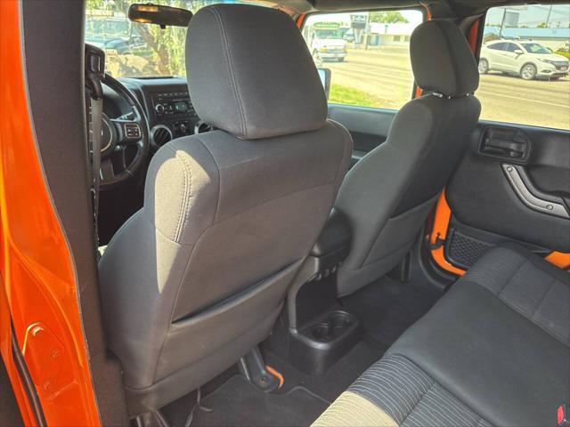 used 2012 Jeep Wrangler Unlimited car, priced at $14,995