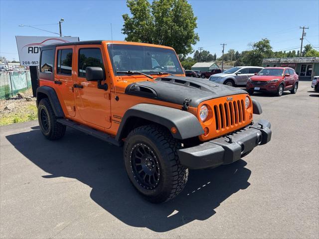 used 2012 Jeep Wrangler Unlimited car, priced at $14,995