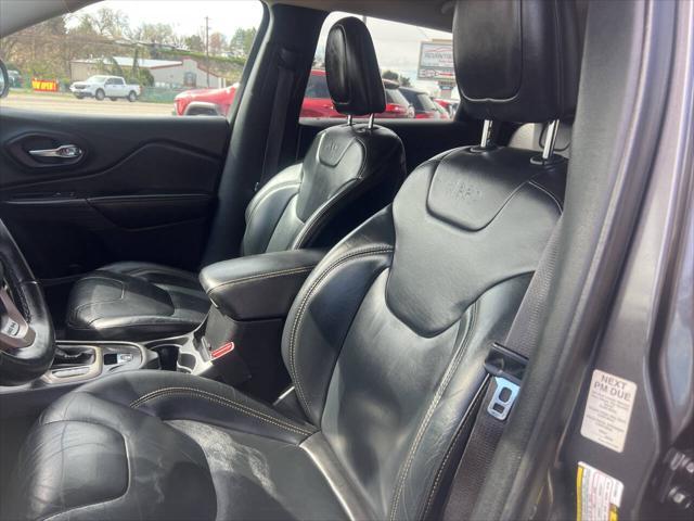 used 2017 Jeep Cherokee car, priced at $11,995