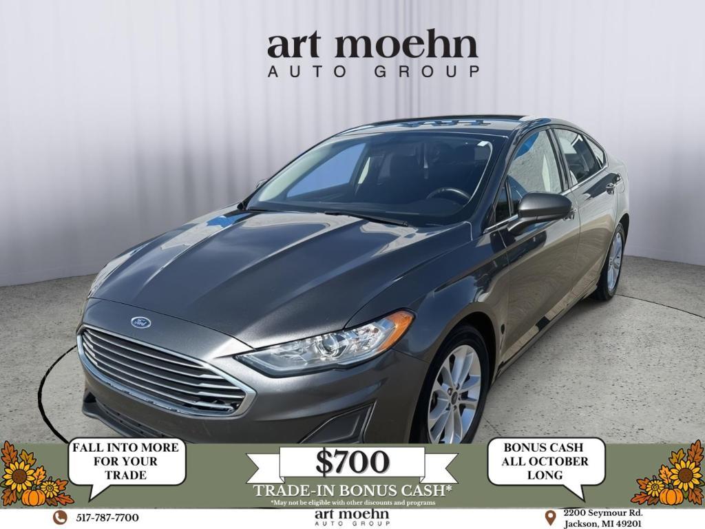 used 2020 Ford Fusion car, priced at $14,535