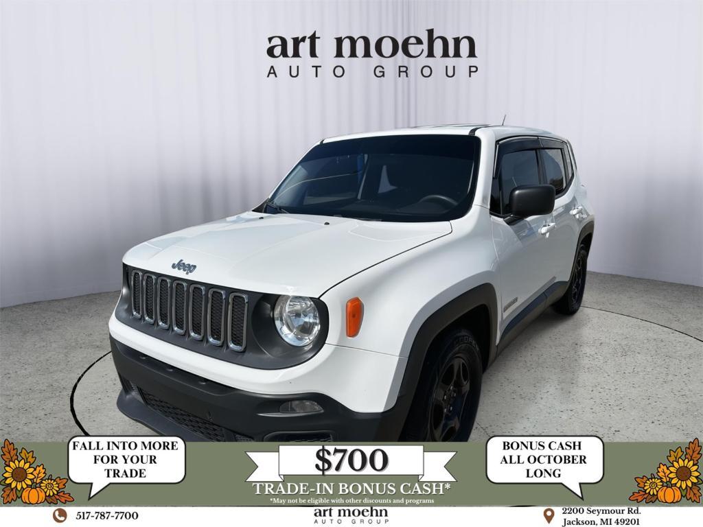 used 2016 Jeep Renegade car, priced at $8,489