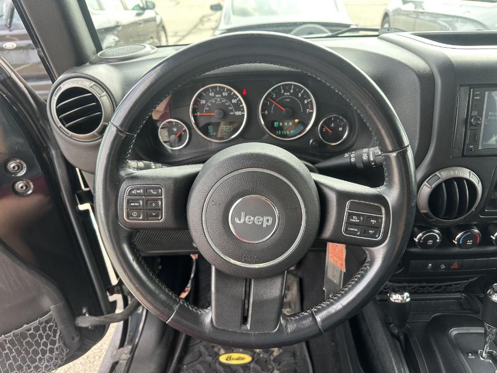 used 2015 Jeep Wrangler Unlimited car, priced at $14,975