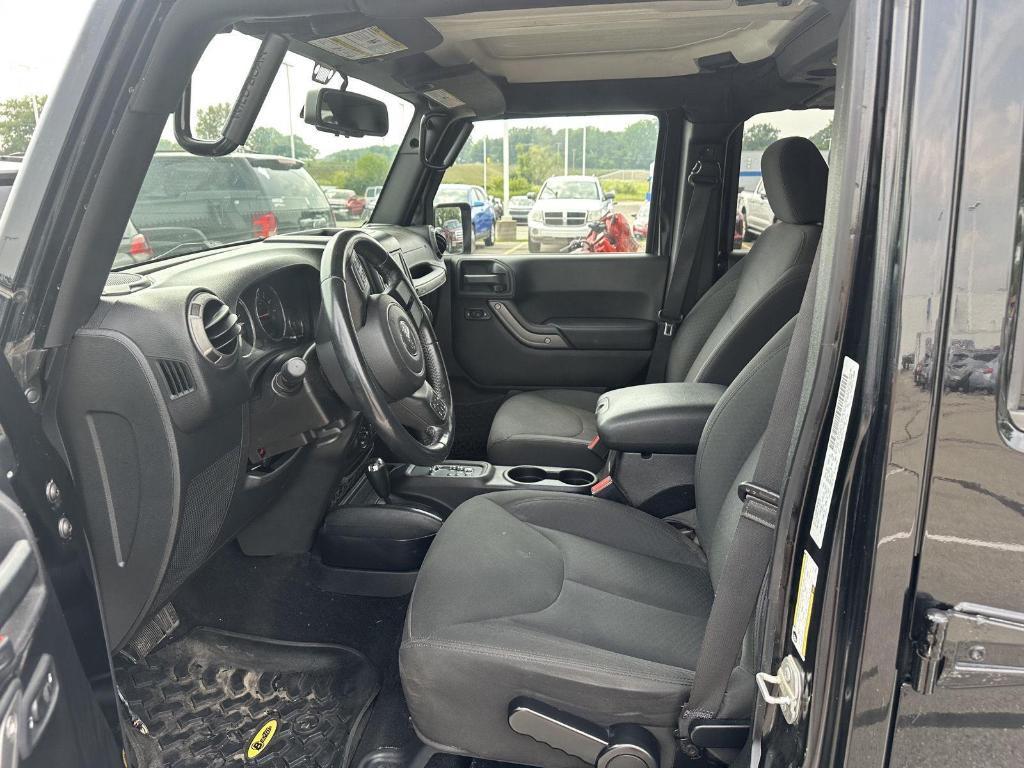 used 2015 Jeep Wrangler Unlimited car, priced at $14,975