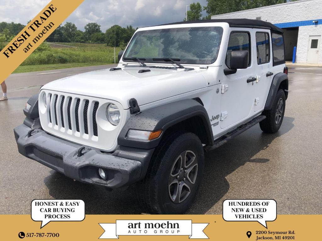 used 2018 Jeep Wrangler Unlimited car, priced at $16,989