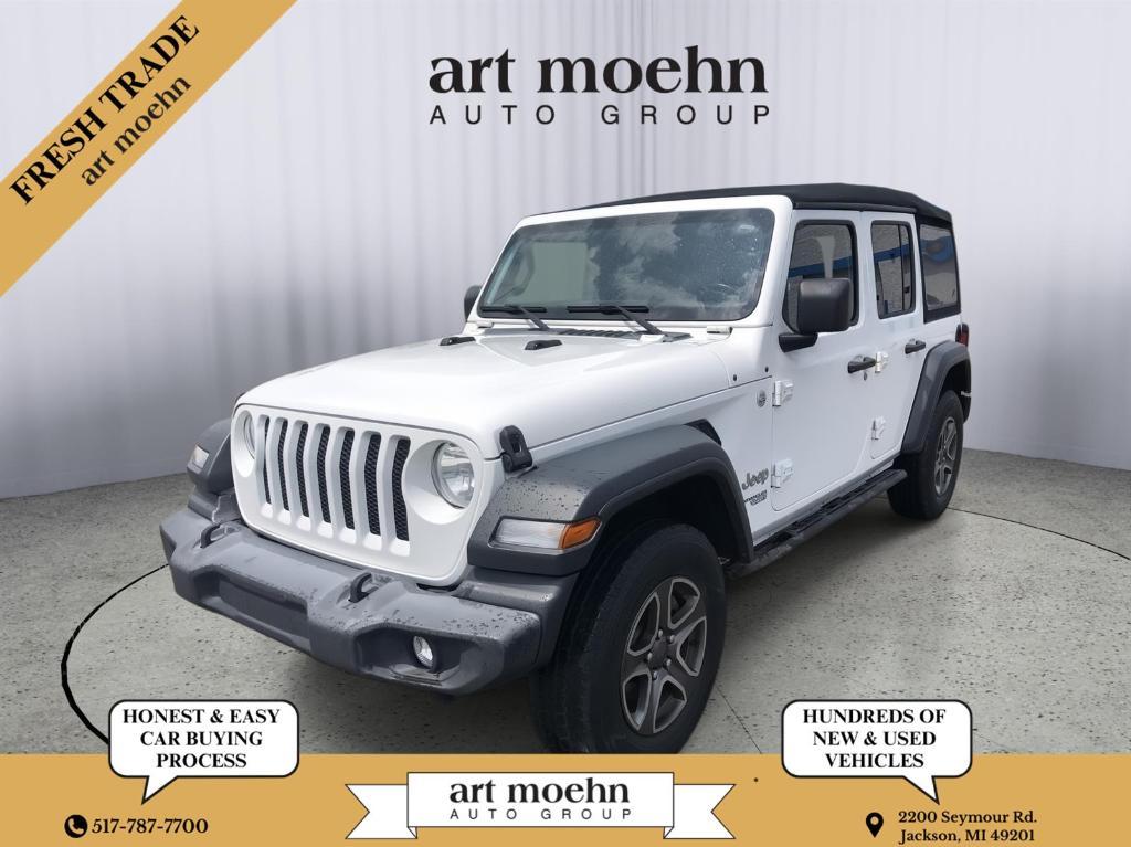 used 2018 Jeep Wrangler Unlimited car, priced at $16,989