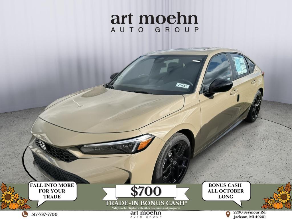 new 2026 Honda Civic Hybrid car, priced at $32,145