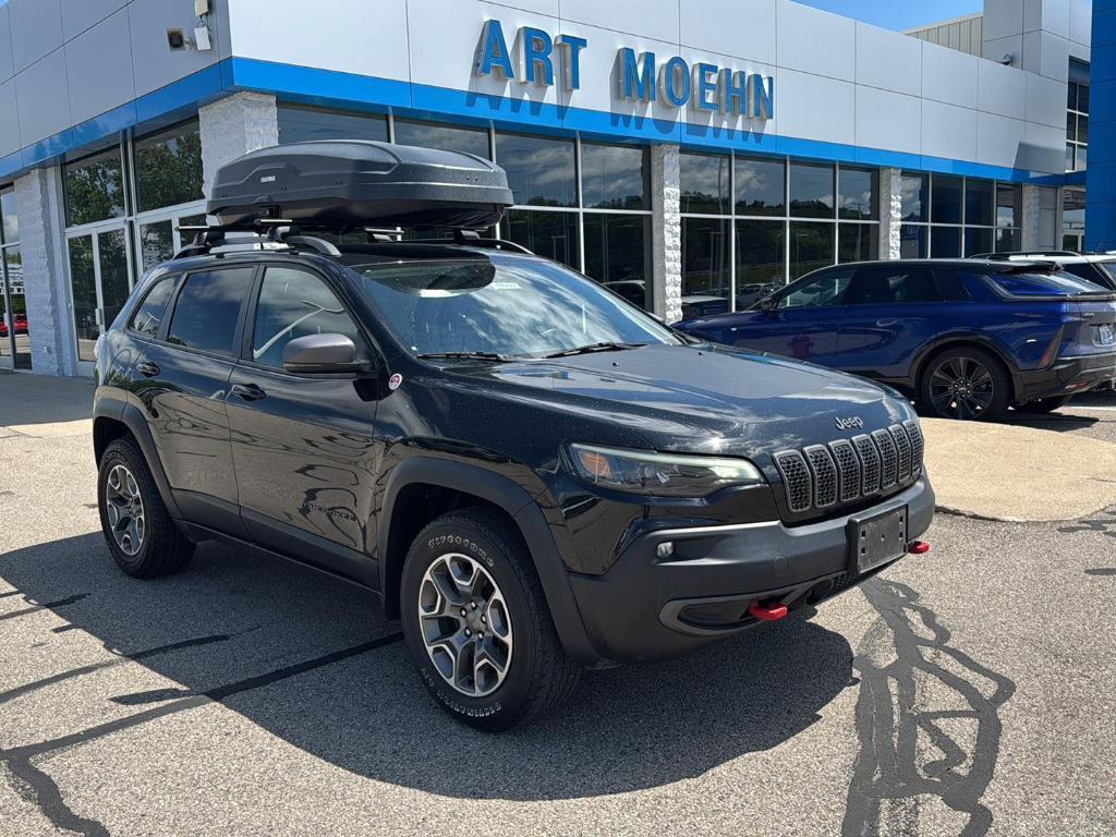 used 2021 Jeep Cherokee car, priced at $16,485