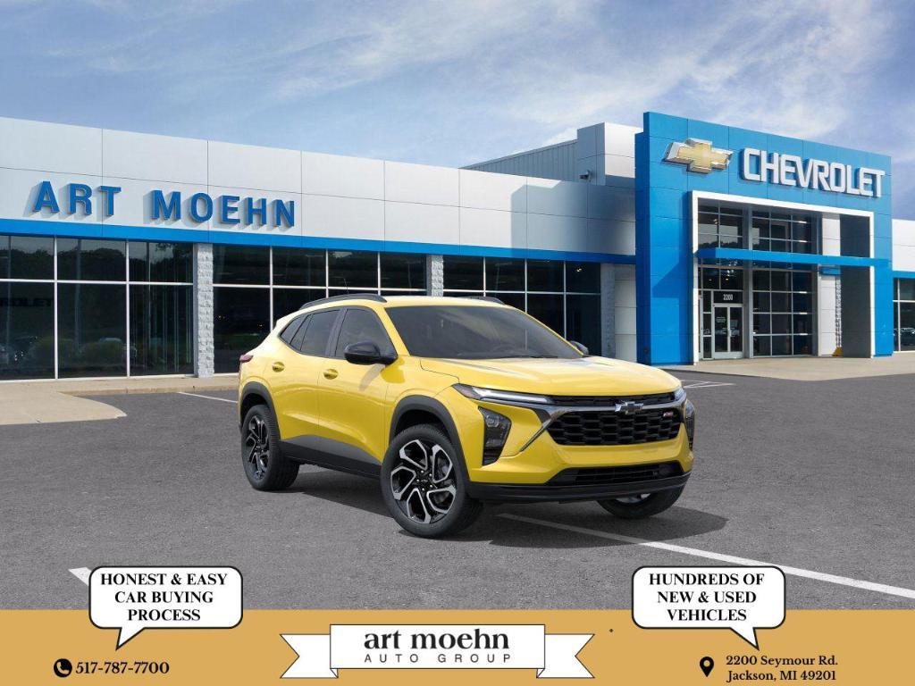 new 2025 Chevrolet Trax car, priced at $24,714