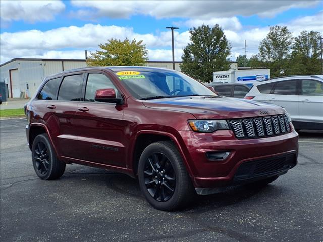 used 2018 Jeep Grand Cherokee car, priced at $14,800