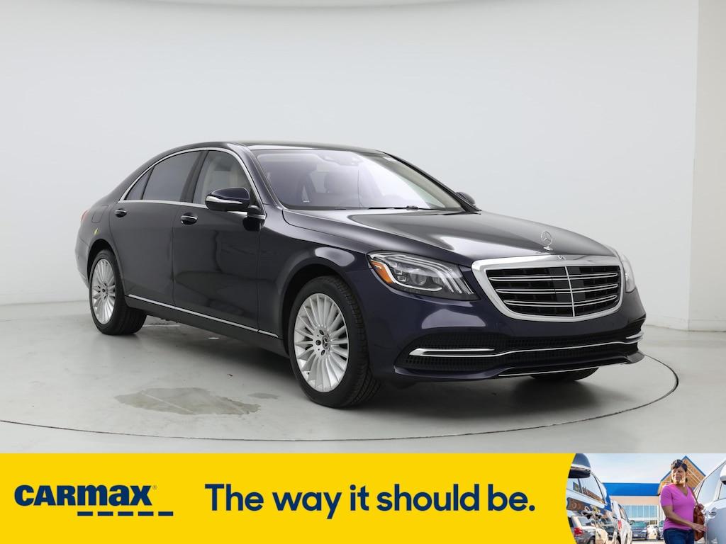 used 2018 Mercedes-Benz S-Class car, priced at $45,998