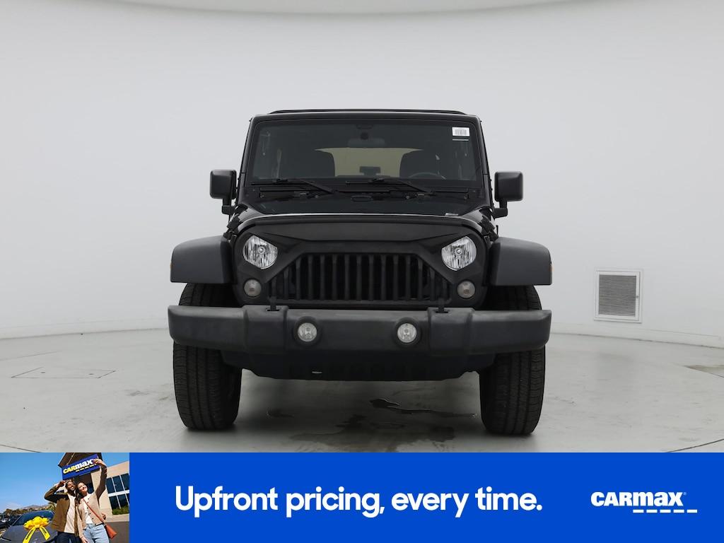 used 2018 Jeep Wrangler car, priced at $24,998