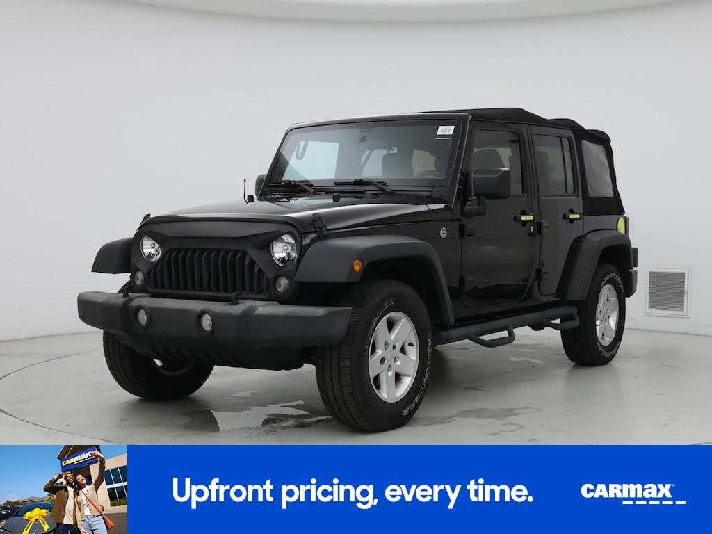 used 2018 Jeep Wrangler car, priced at $24,998