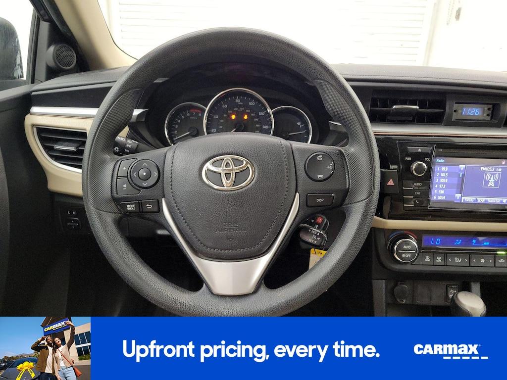 used 2015 Toyota Corolla car, priced at $14,998