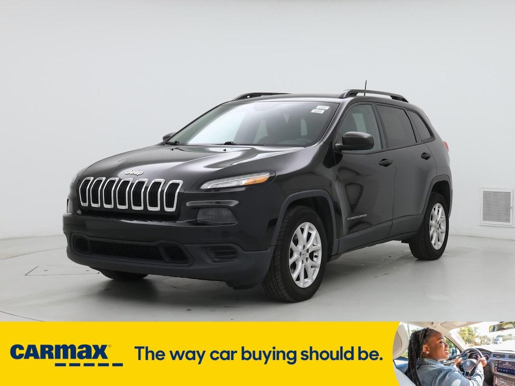 used 2016 Jeep Cherokee car, priced at $14,599
