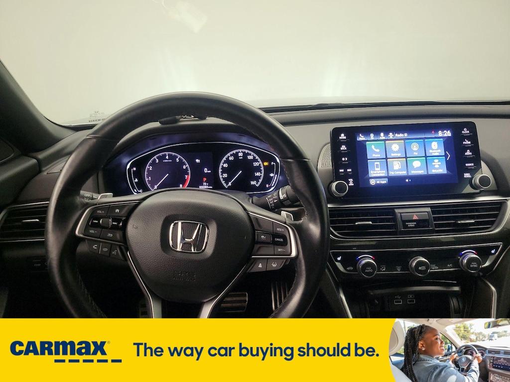 used 2021 Honda Accord car, priced at $28,998