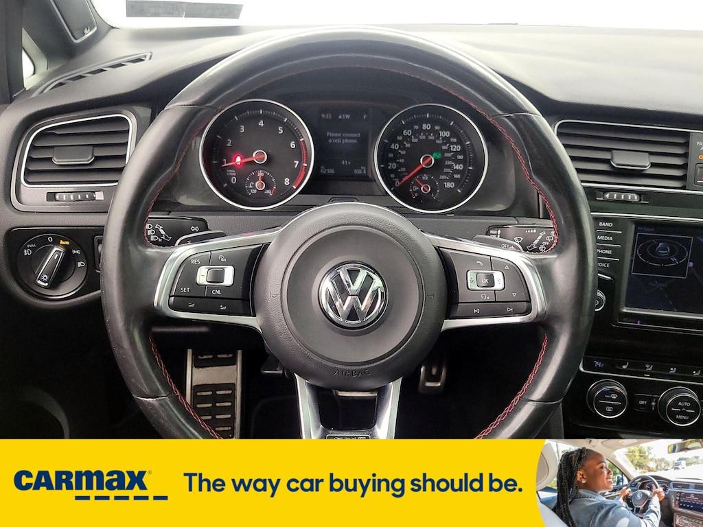 used 2016 Volkswagen Golf GTI car, priced at $18,998