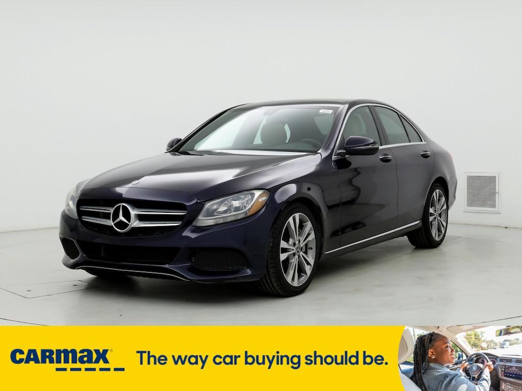 used 2018 Mercedes-Benz C-Class car, priced at $19,998