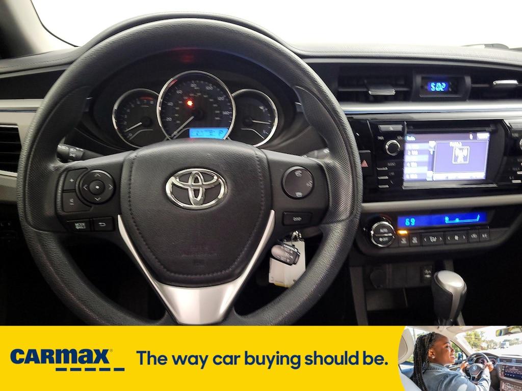 used 2015 Toyota Corolla car, priced at $15,998