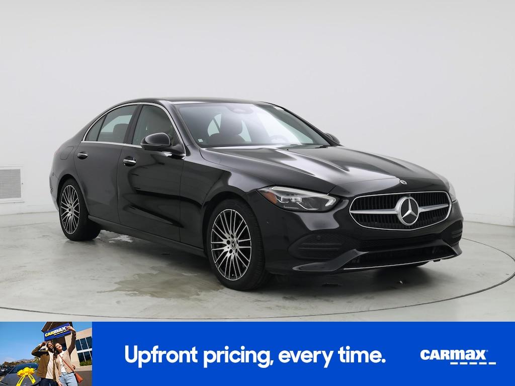 used 2022 Mercedes-Benz C-Class car, priced at $35,998