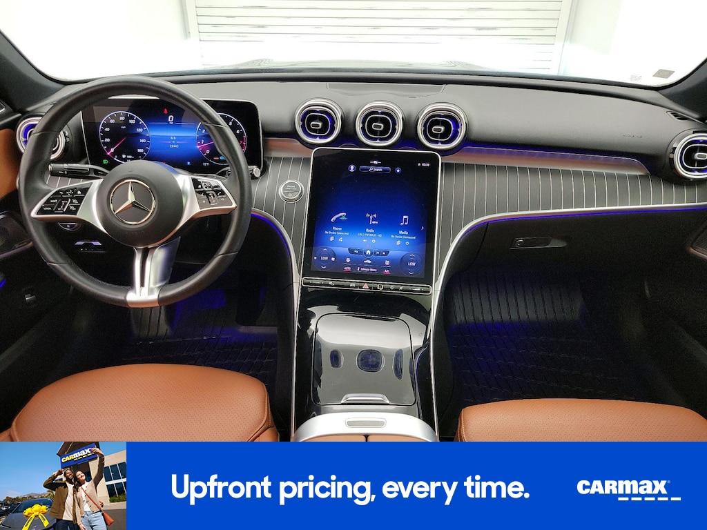 used 2022 Mercedes-Benz C-Class car, priced at $35,998