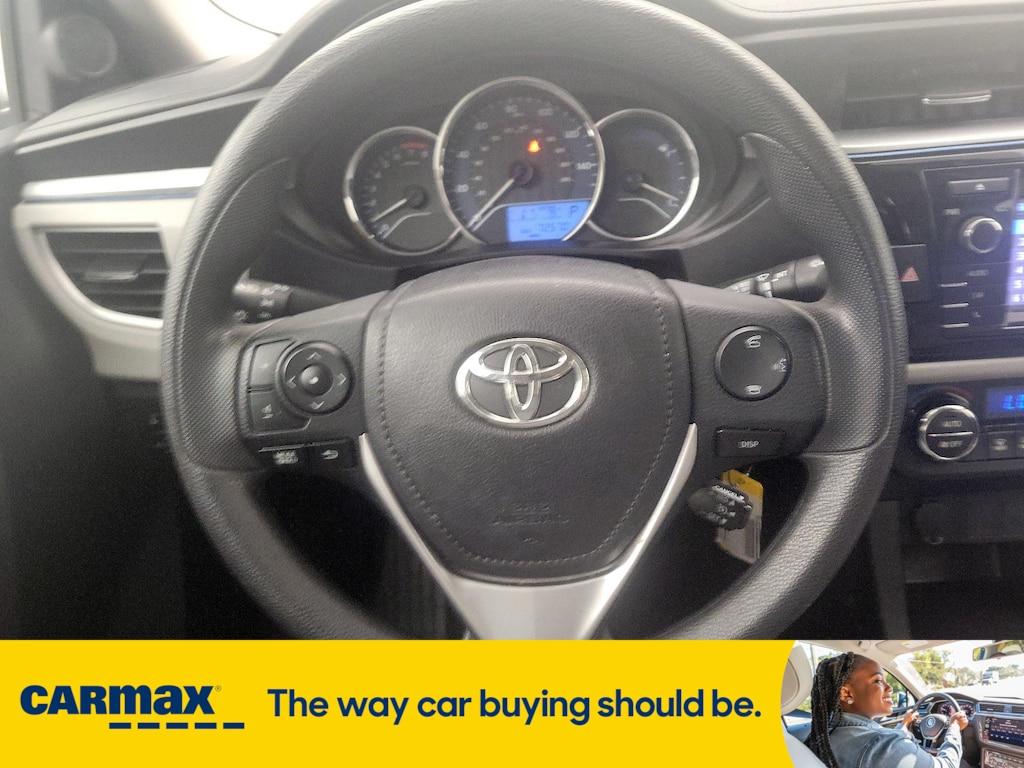 used 2015 Toyota Corolla car, priced at $16,998