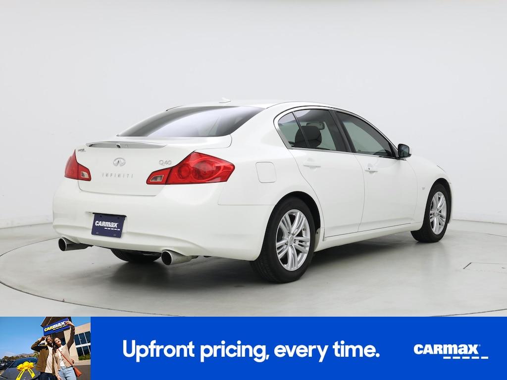 used 2015 INFINITI Q40 car, priced at $16,998