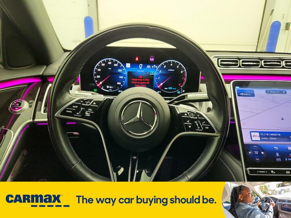 used 2022 Mercedes-Benz S-Class car, priced at $73,998