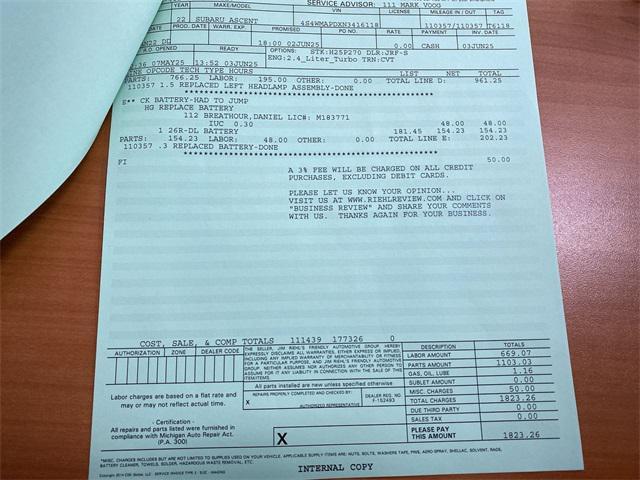 used 2022 Subaru Ascent car, priced at $24,060
