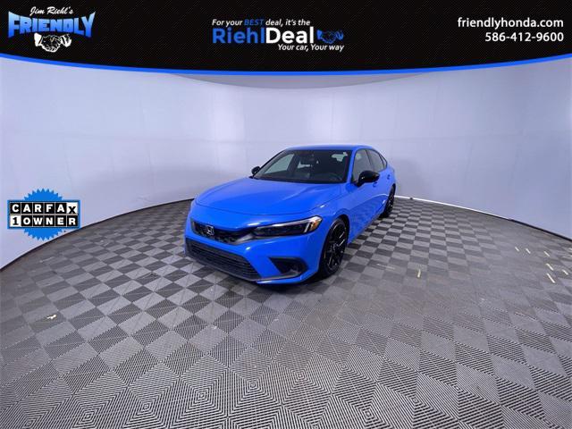 used 2024 Honda Civic car, priced at $24,706