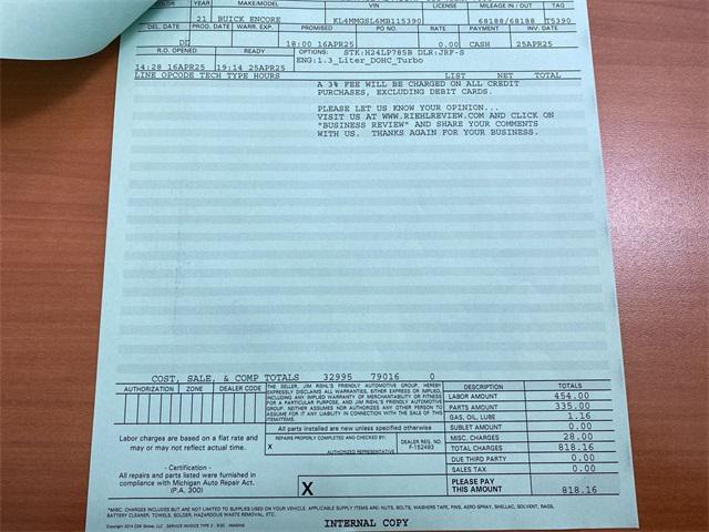 used 2021 Buick Encore GX car, priced at $19,340