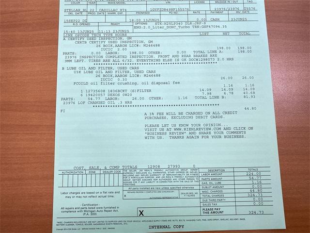 used 2022 Cadillac XT4 car, priced at $27,805