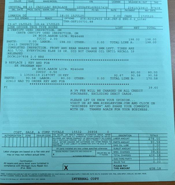 used 2023 Cadillac Escalade car, priced at $76,937