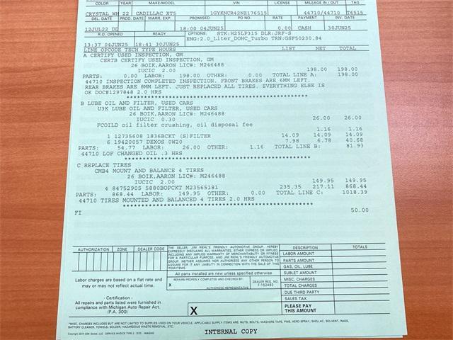 used 2022 Cadillac XT5 car, priced at $27,942