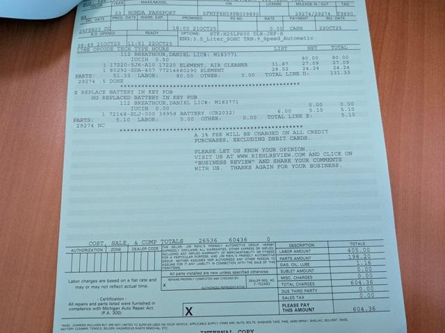 used 2023 Honda Passport car, priced at $31,323