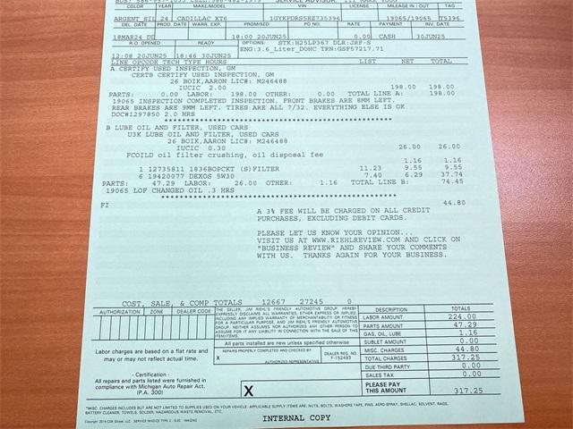 used 2024 Cadillac XT6 car, priced at $42,990