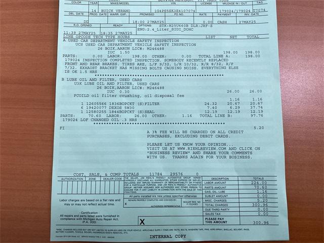used 2014 Buick Verano car, priced at $4,731