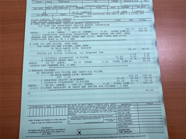used 2016 Cadillac Escalade car, priced at $22,634