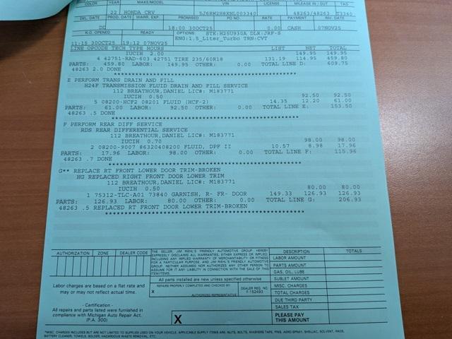 used 2022 Honda CR-V car, priced at $28,094