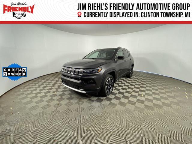 used 2022 Jeep Compass car, priced at $22,723