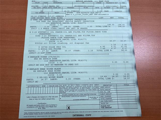 used 2024 Mazda CX-90 car, priced at $35,174