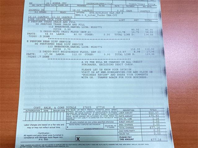 used 2022 Honda CR-V car, priced at $26,355