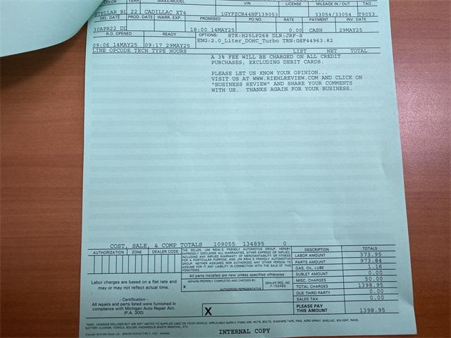 used 2022 Cadillac XT4 car, priced at $26,384