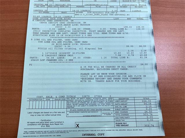 used 2022 Cadillac CT4 car, priced at $27,381