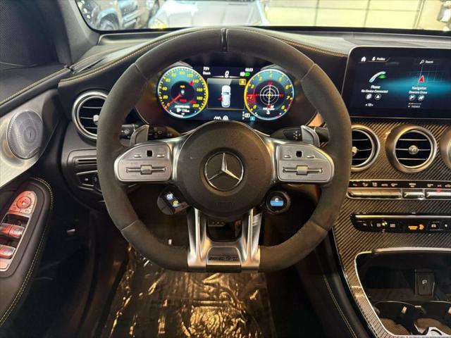 used 2020 Mercedes-Benz AMG GLC 63 car, priced at $45,995