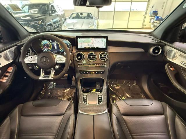 used 2020 Mercedes-Benz AMG GLC 63 car, priced at $45,995