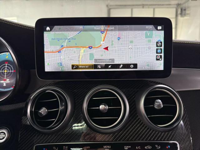 used 2020 Mercedes-Benz AMG GLC 63 car, priced at $45,995