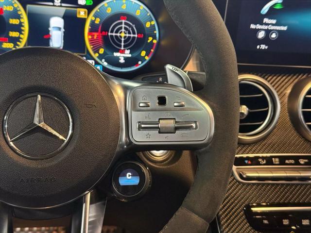 used 2020 Mercedes-Benz AMG GLC 63 car, priced at $45,995